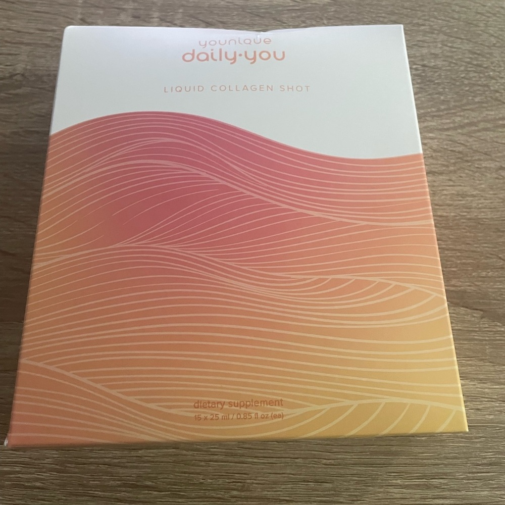 Younique collagen shot 15 pack never opened